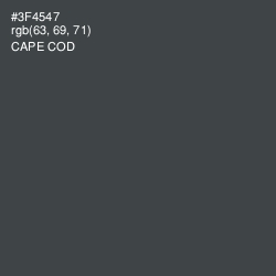 #3F4547 - Cape Cod Color Image